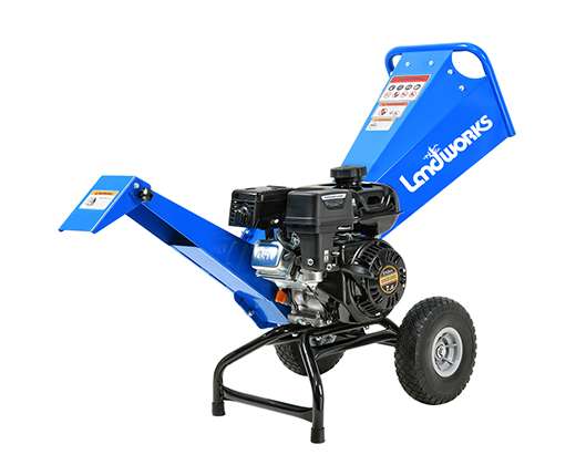 rotor-type wood chipper