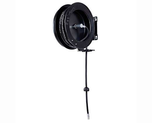 hr821 single-guide arm spring-driven hose reel