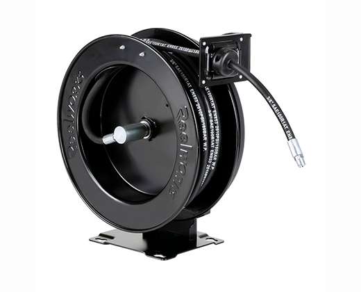 hr821 single-guide arm spring-driven hose reel