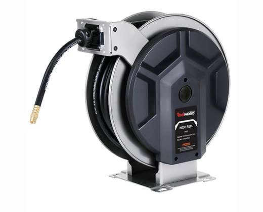 hr822 double-guide arm spring-driven hose reel