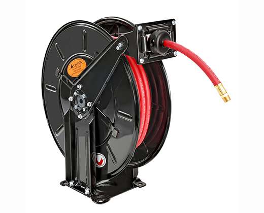 hr820 steel spring-driven hose reel