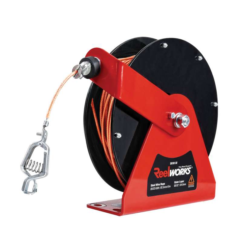 static discharge grounding reel