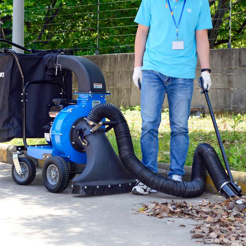 lbv208 walk-behind leaf vacuum