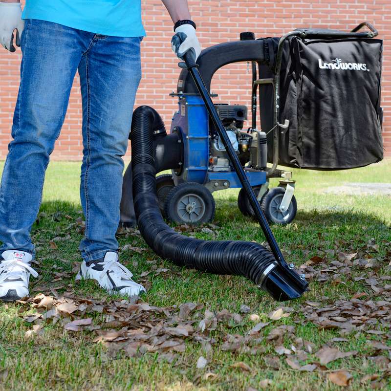 lbv208 walk-behind leaf vacuum