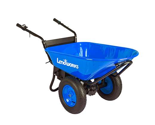 two wheels power wheelbarrow