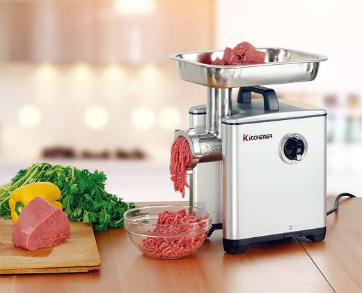 aluminium meat mincer