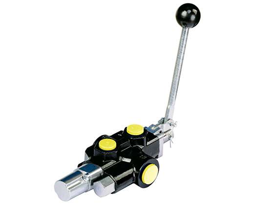 log splitter kick-off control valve