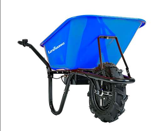 BW403 Power Driven Wheelbarrow With Engine For Heavy Duty Use